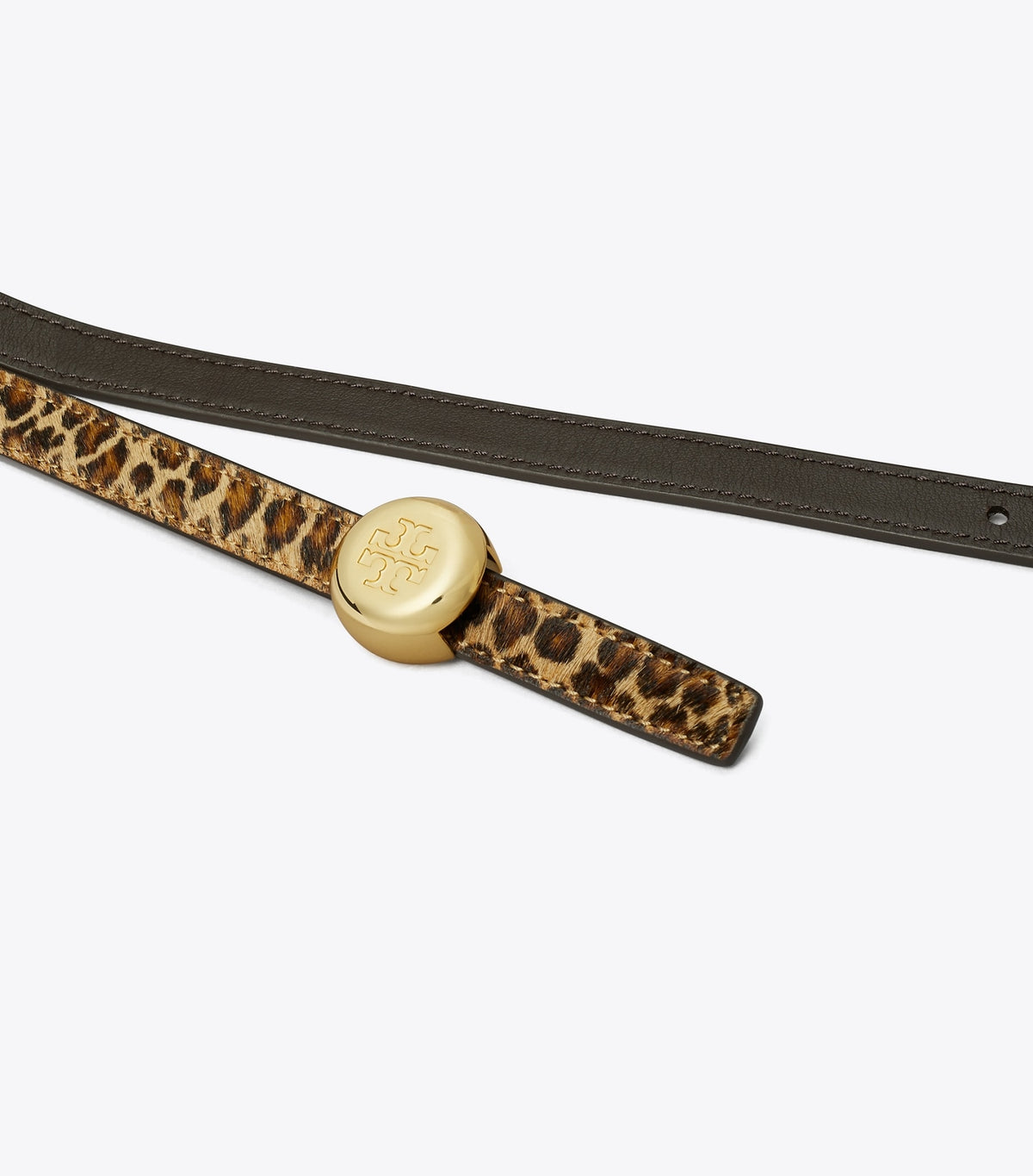 Romy Calf Hair Belt - Haircalf / John Coco | Tory Burch Latest