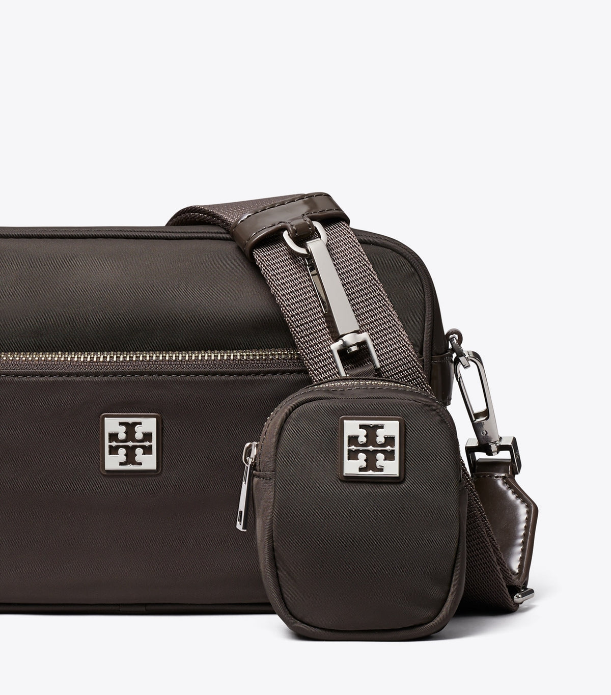 Virginia Crossbody Bag - Dark Brown | Tory Burch Featured