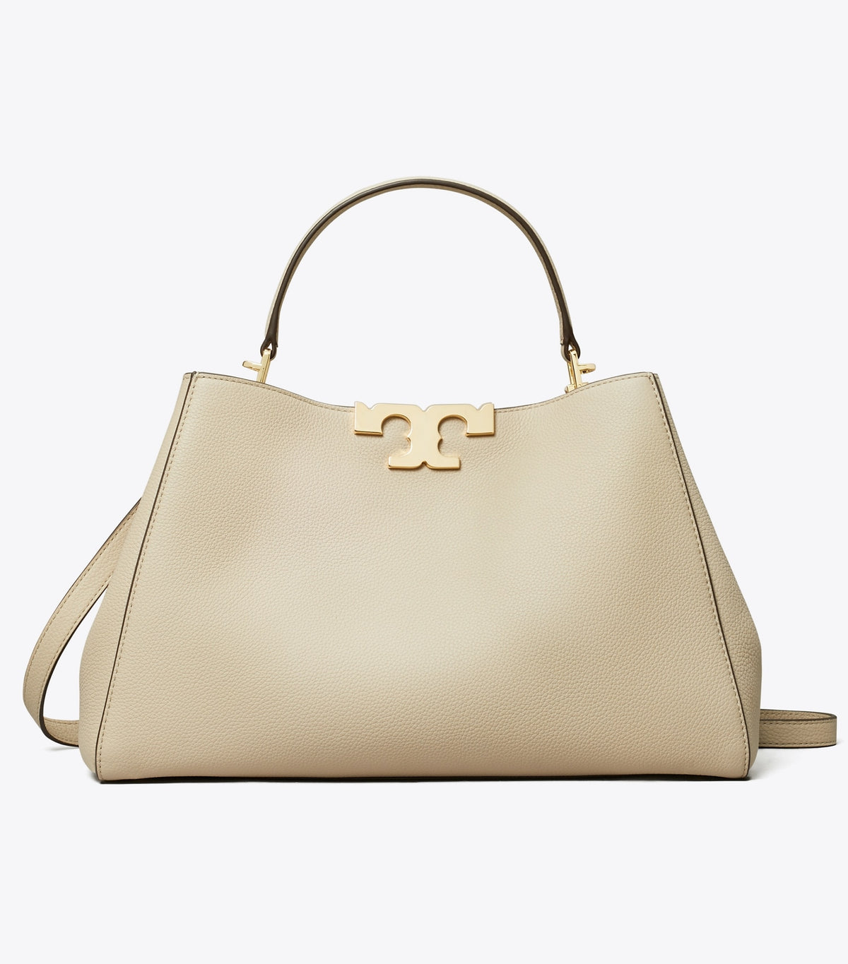 Eleanor Soft Satchel - Light Stone | Tory Burch Top Pick