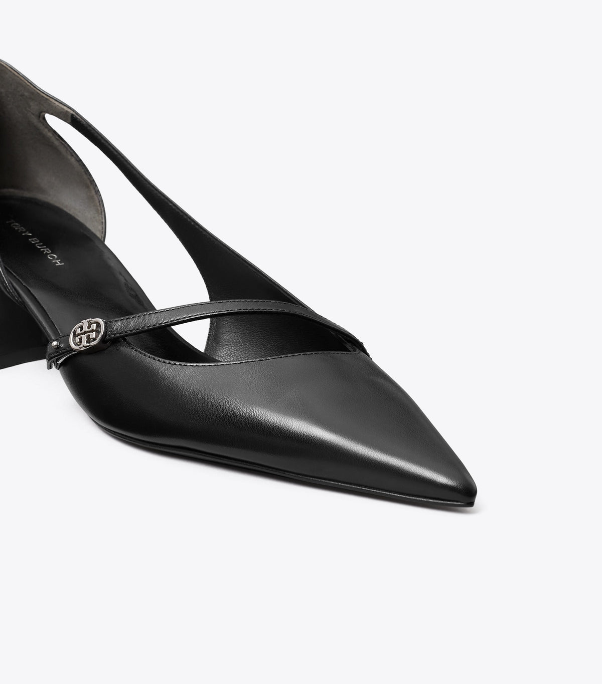 Double T Buckle D'Orsay Pump - Perfect Black | Tory Burch Deals
