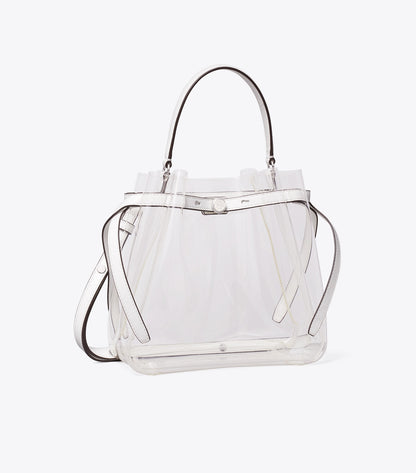 Clear Bucket Bag - Crystal Clear | Tory Burch Discount