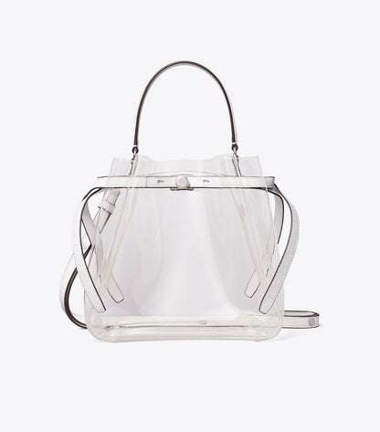 Clear Bucket Bag - Crystal Clear | Tory Burch Discount
