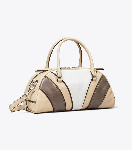 Small Moto Quilt Bowler - Multi | Tory Burch Classic