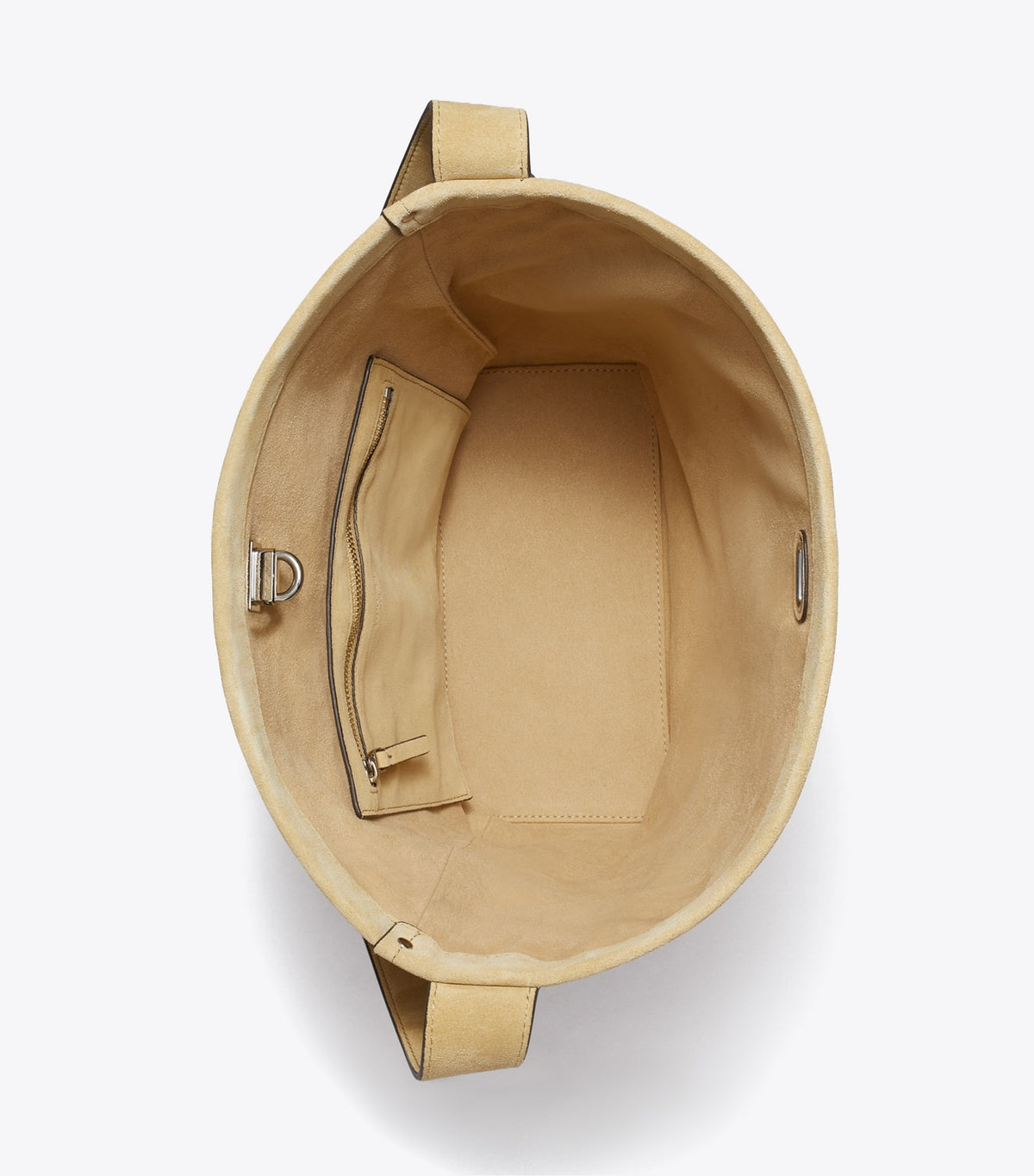 Lock Crochet Slim Bucket Bag - Butter | Tory Burch Popular