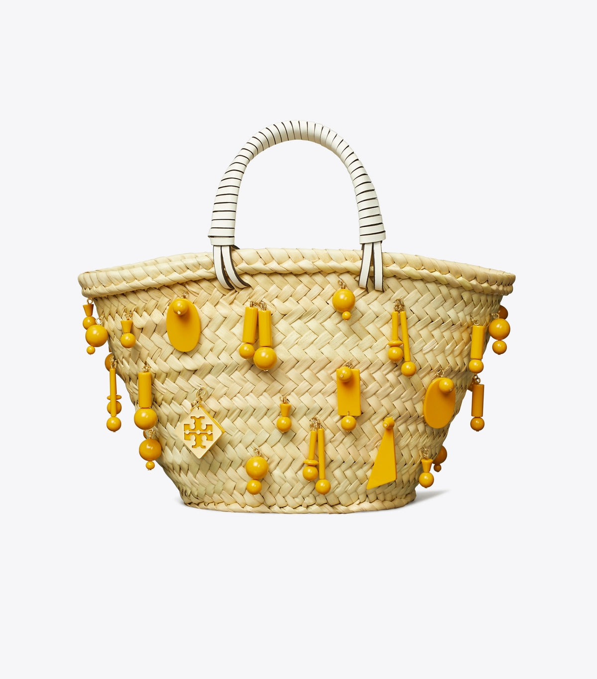Small Raffia Embroidered Tote - Cassia | Tory Burch Hot Sale