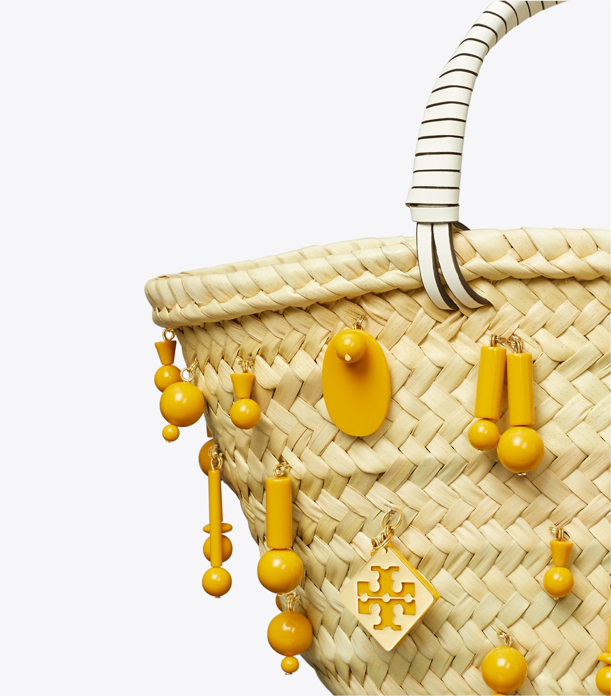 Small Raffia Embroidered Tote - Cassia | Tory Burch Hot Sale