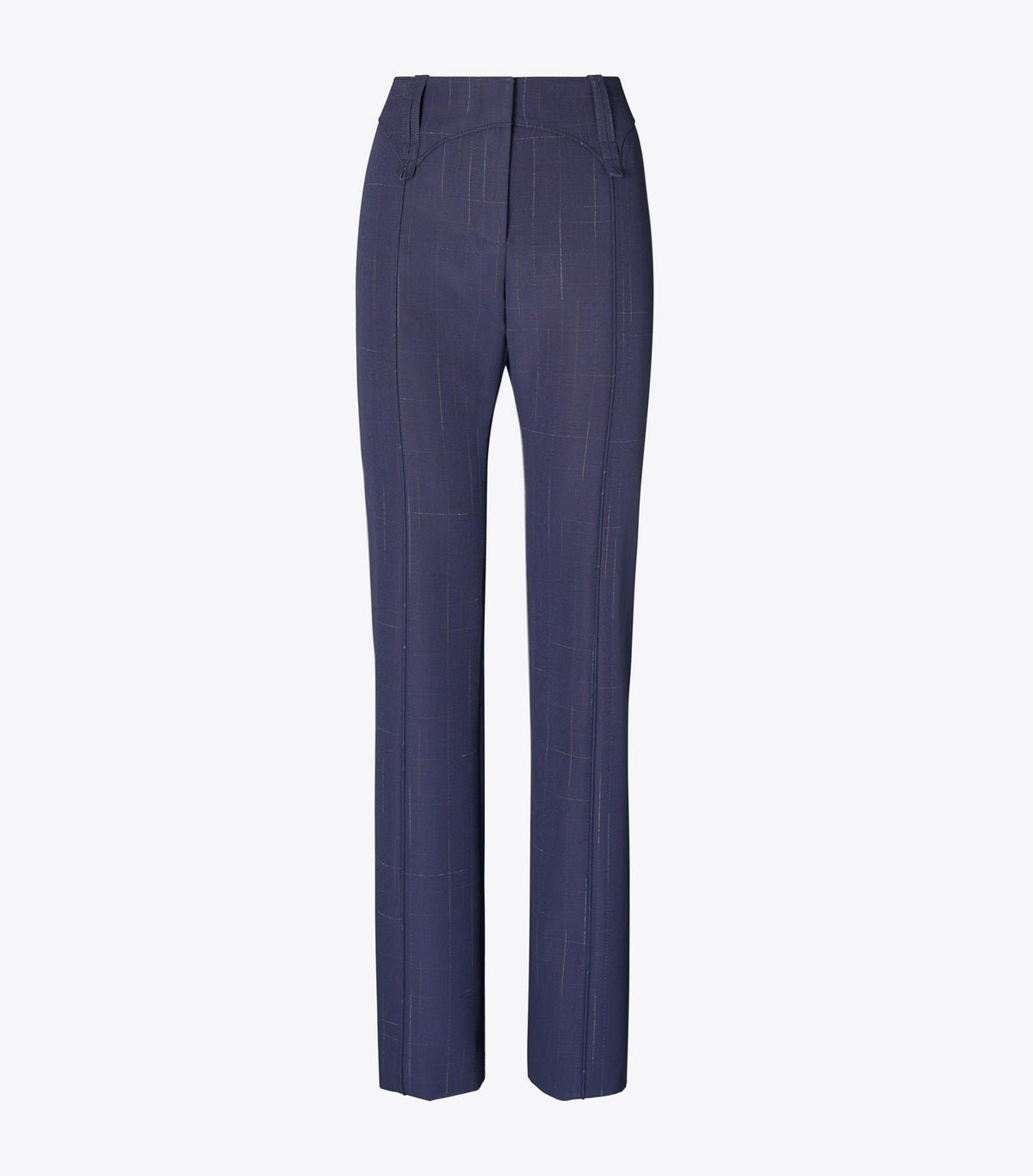 Wool Pant - Steel | Tory Burch Classic