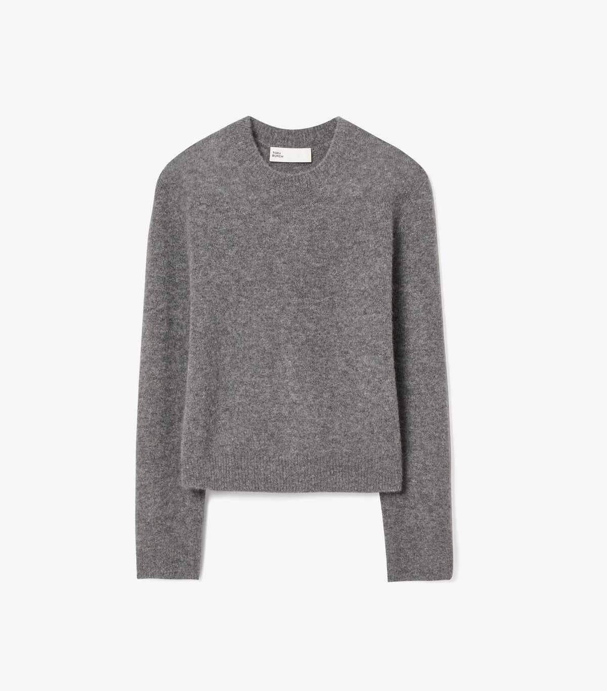 Cashmere Silk Sweater - Gray | Tory Burch Featured