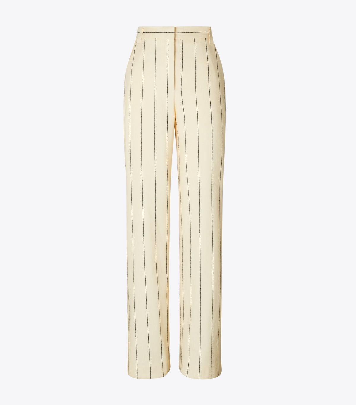 Striped Cotton Wide-Leg Pant - Ivory/Navy | Tory Burch Sale