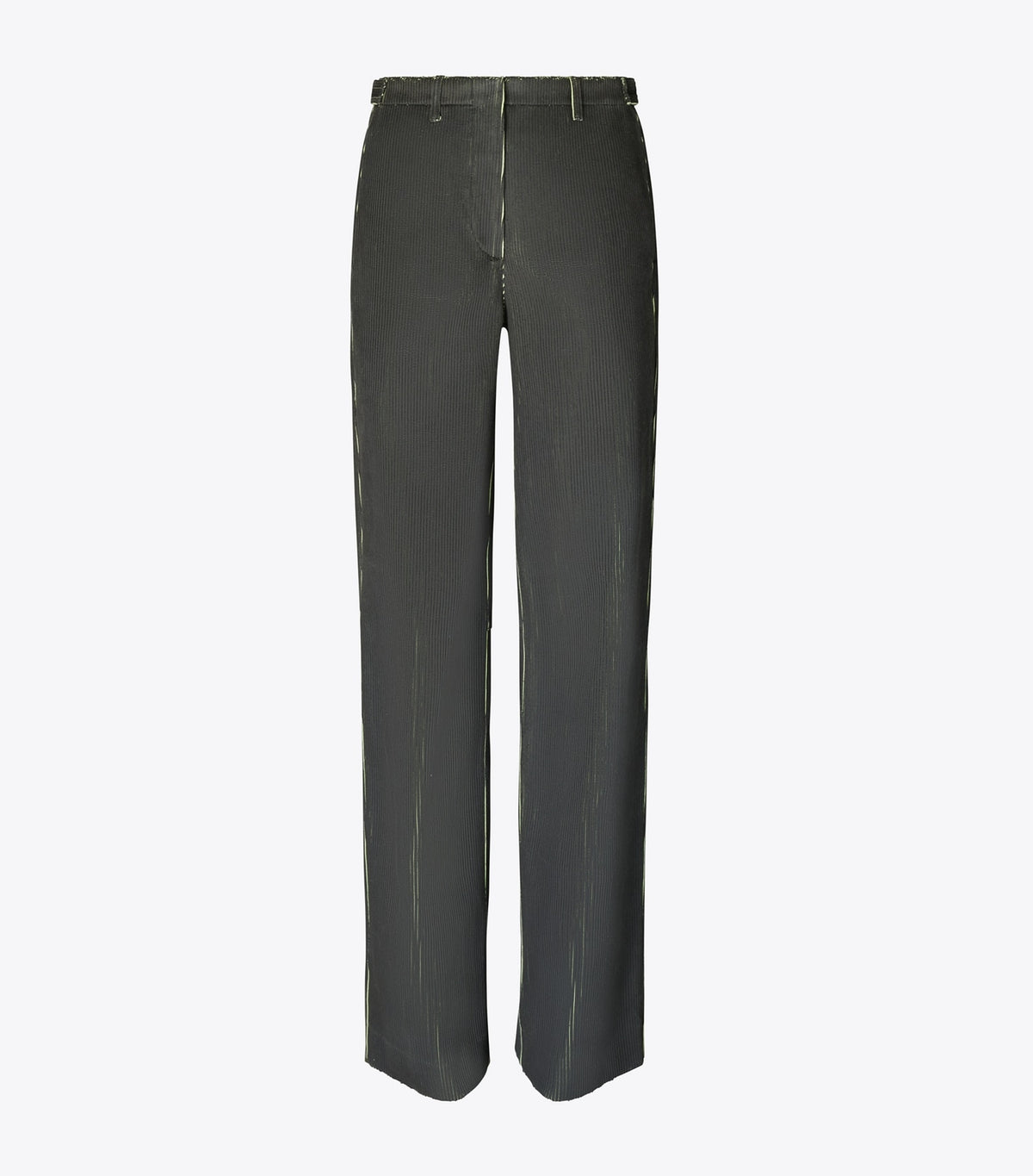 Corduroy Pant - Dark Brown / Bright Green | Tory Burch Deals