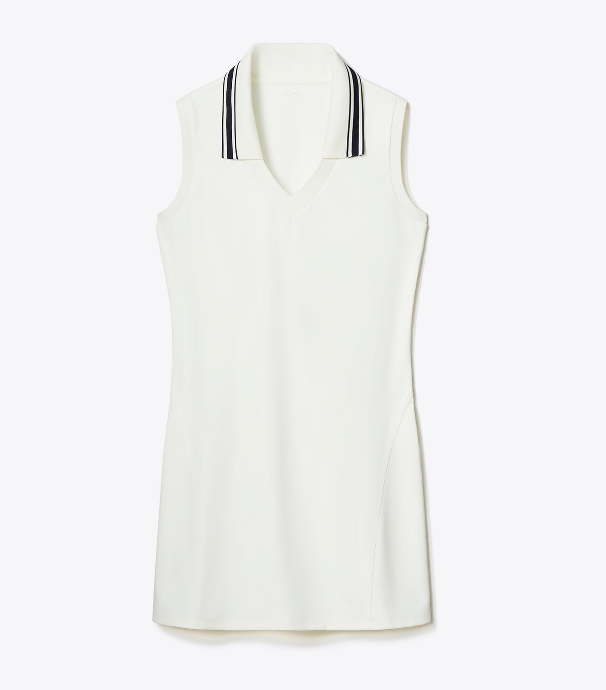 V-Neck Tennis Dress - Snow White | Tory Burch Customer Favorite