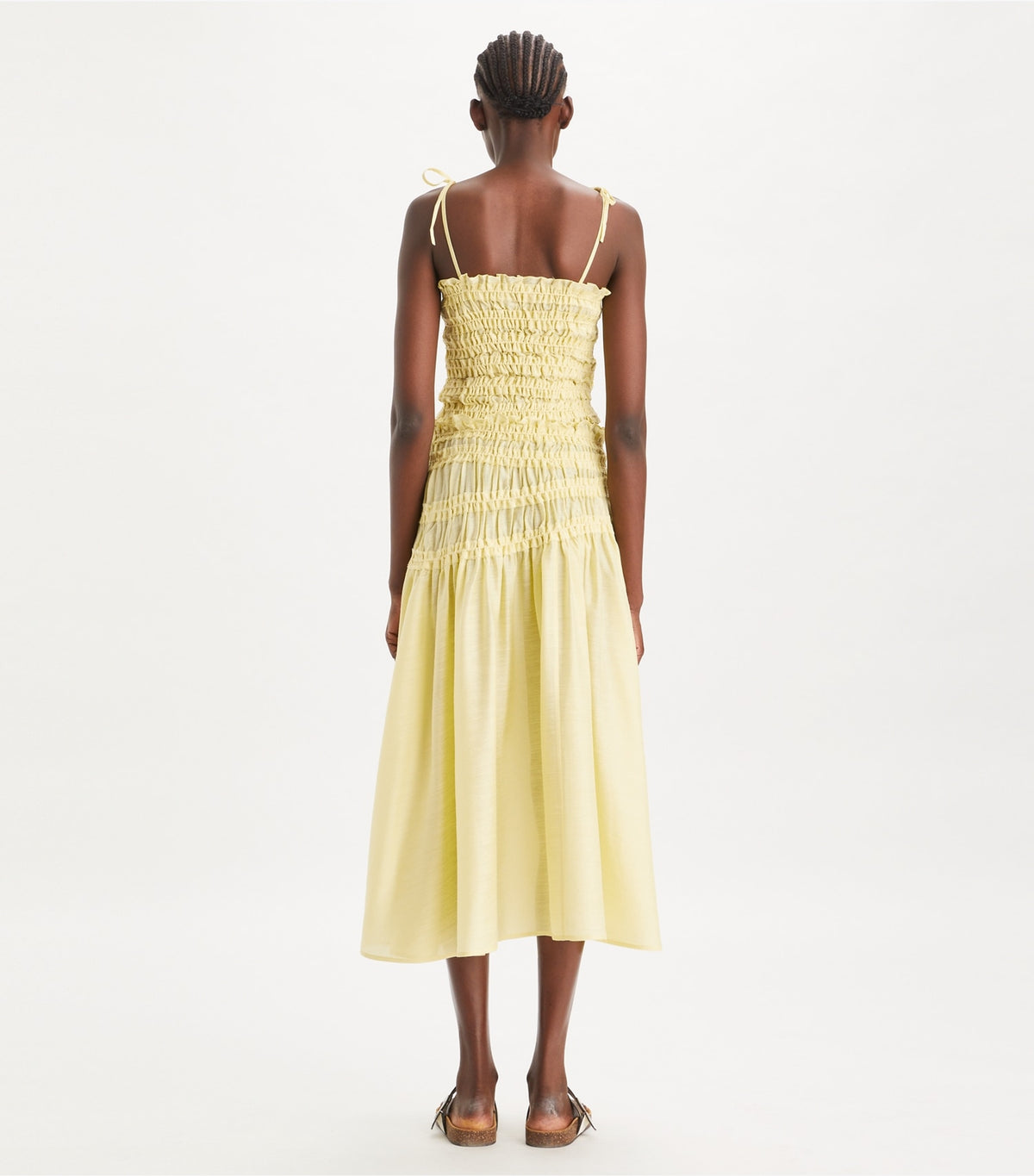 Smocked Viscose Skirt - Lumen | Tory Burch Best Price
