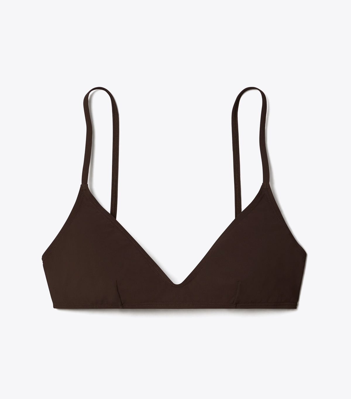 Bralette Bikini Top - Deep Chocolate | Tory Burch Trusted