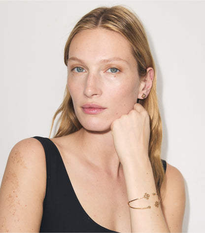 Forget Me Not Open Cuff - Tory Gold | Tory Burch Value