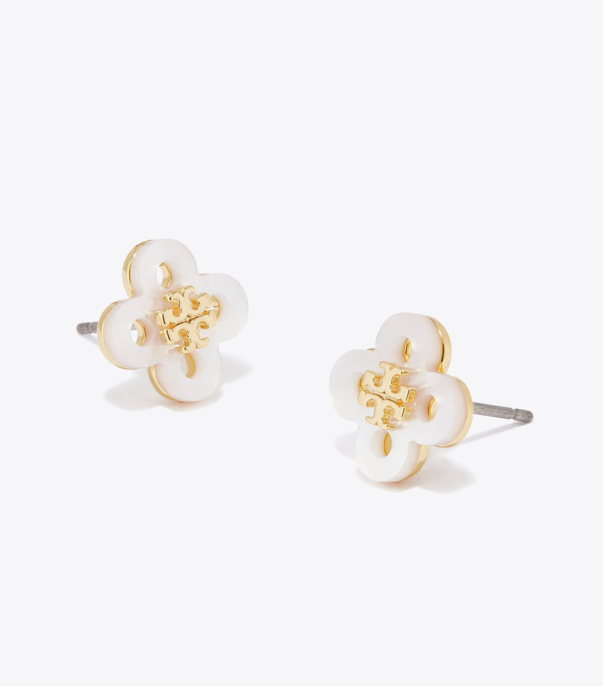 Forget Me Not Clover Stud Earring - Tory Gold / Mother Of Pearl | Tory Burch Popular