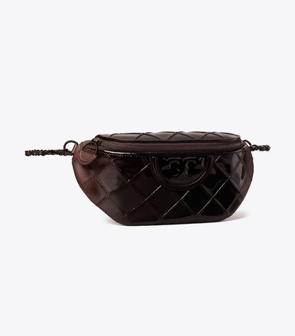 Fleming Patent Belt Bag - Deep Burgundy | Tory Burch Everyday