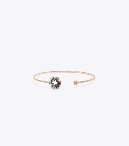 Forget Me Not Open Cuff - Tory Gold / Abalone | Tory Burch Everyday