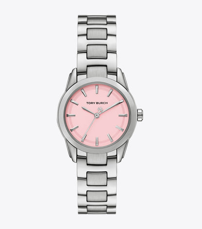 Small Miller Watch - Light Pink/Silver | Tory Burch Best Price