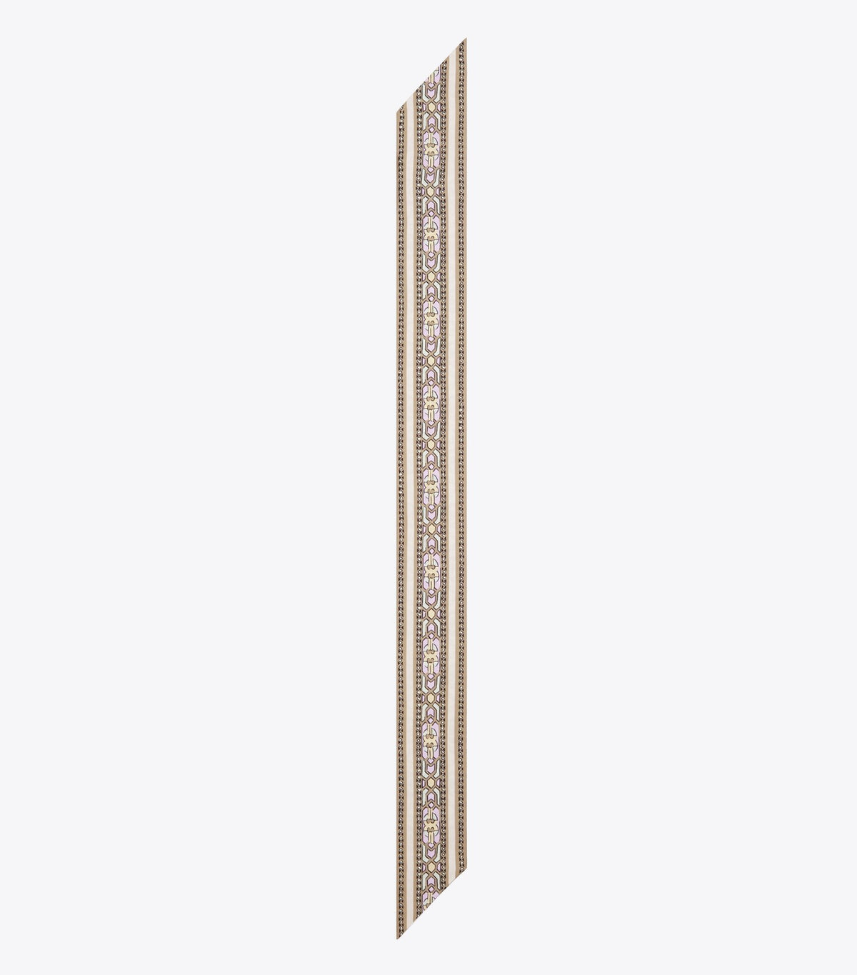 T Monogram Deco Ribbon Tie - Cream Deco T Monogram | Tory Burch Smart Buy