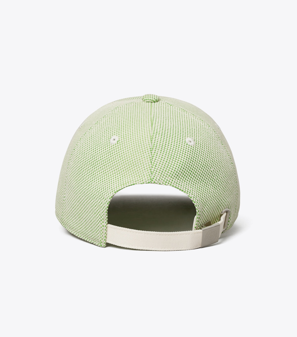Two-Tone Canvas Baseball Cap - Dark Green | Tory Burch Essential