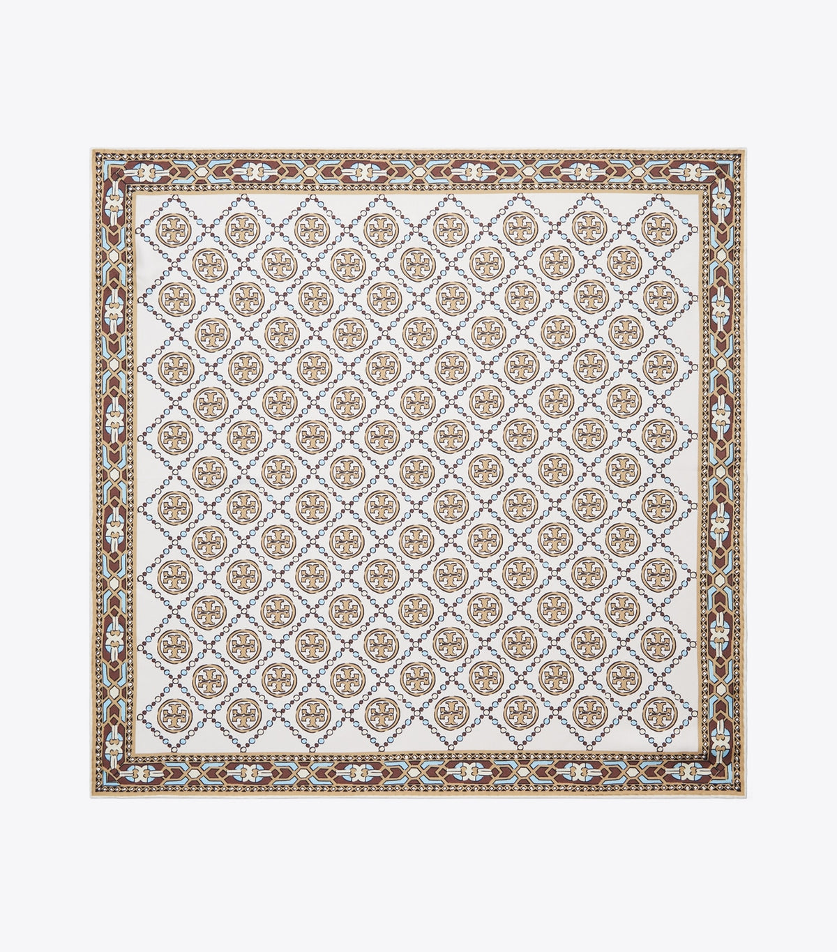 Deco T Monogram Neckerchief - Ivory Deco T Monogram | Tory Burch Top Pick
