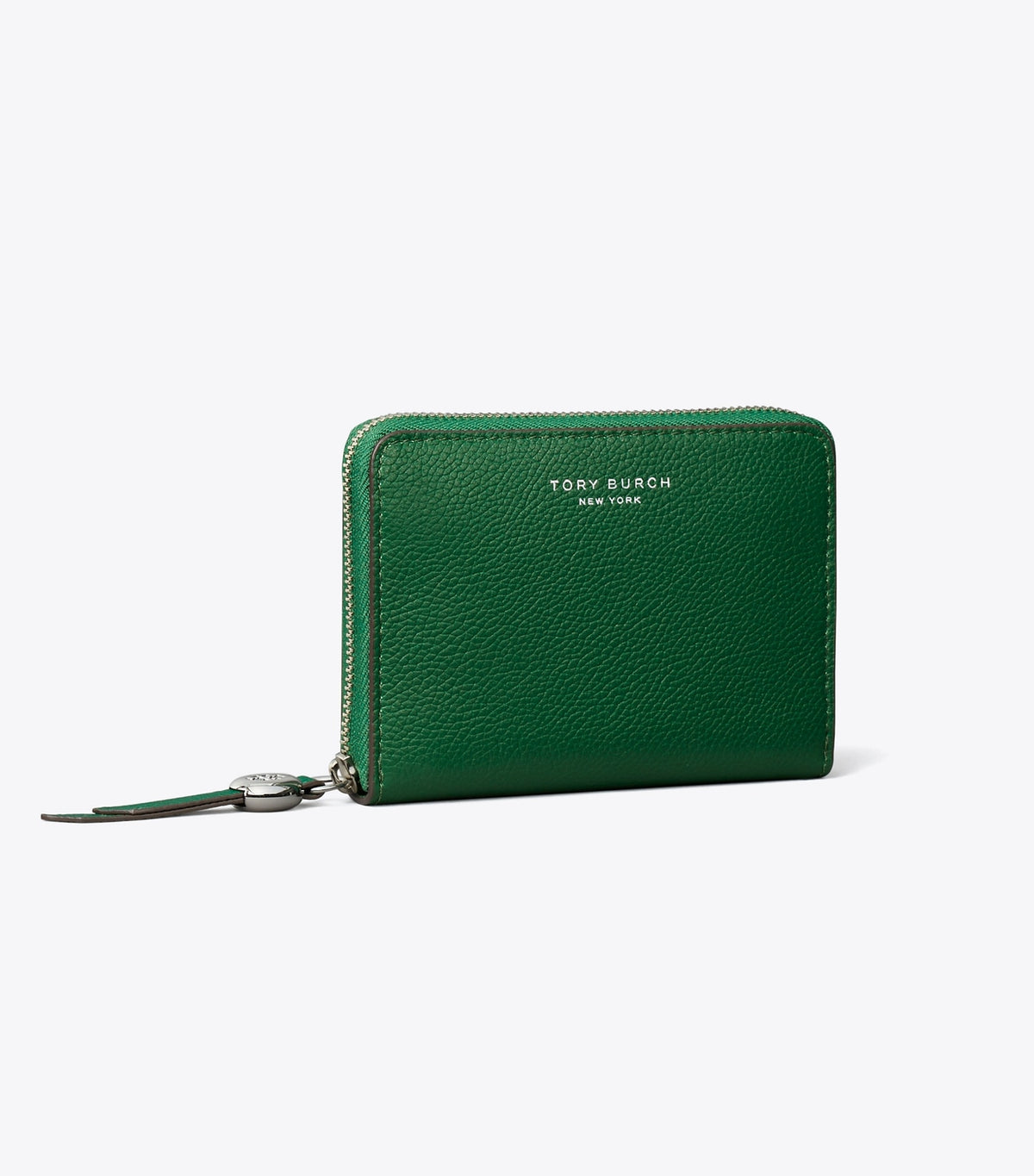 Medium Leather Wallet - Dark Kale | Tory Burch Featured