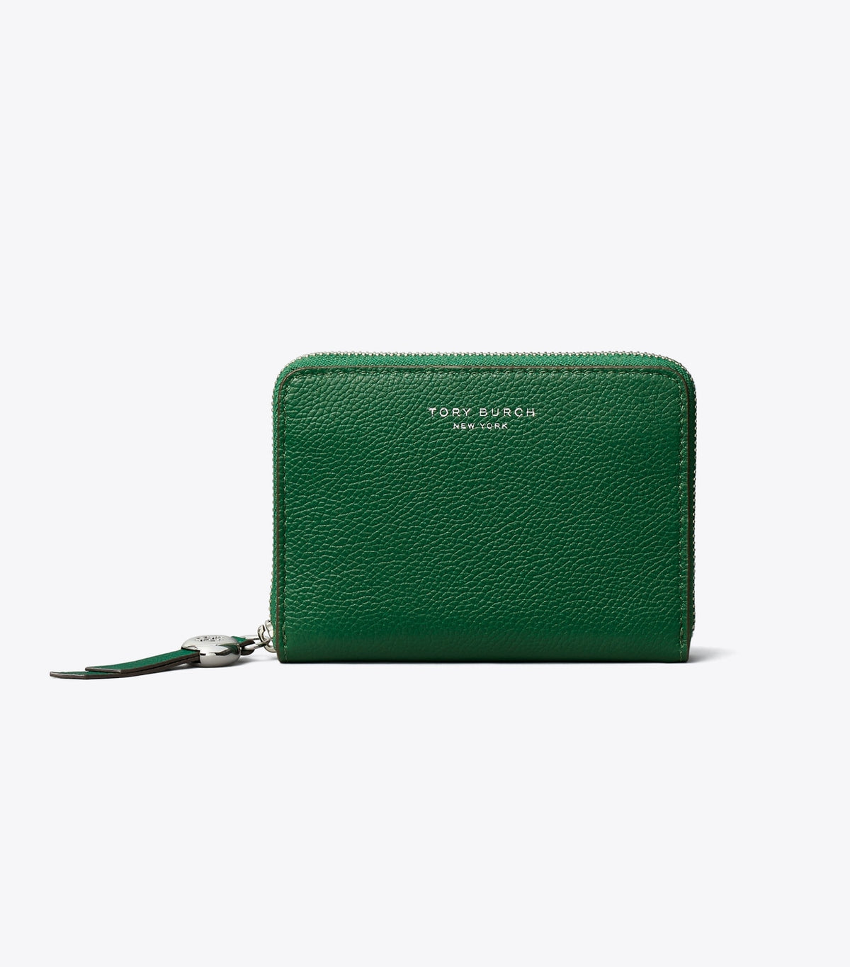 Medium Leather Wallet - Dark Kale | Tory Burch Featured