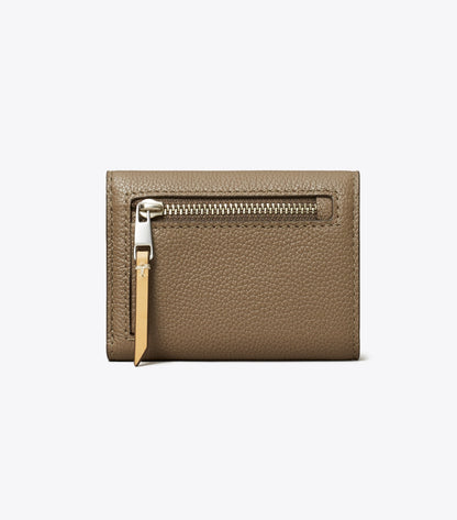 Small Pebble Envelope Wallet - Wild Mushroom | Tory Burch Discount