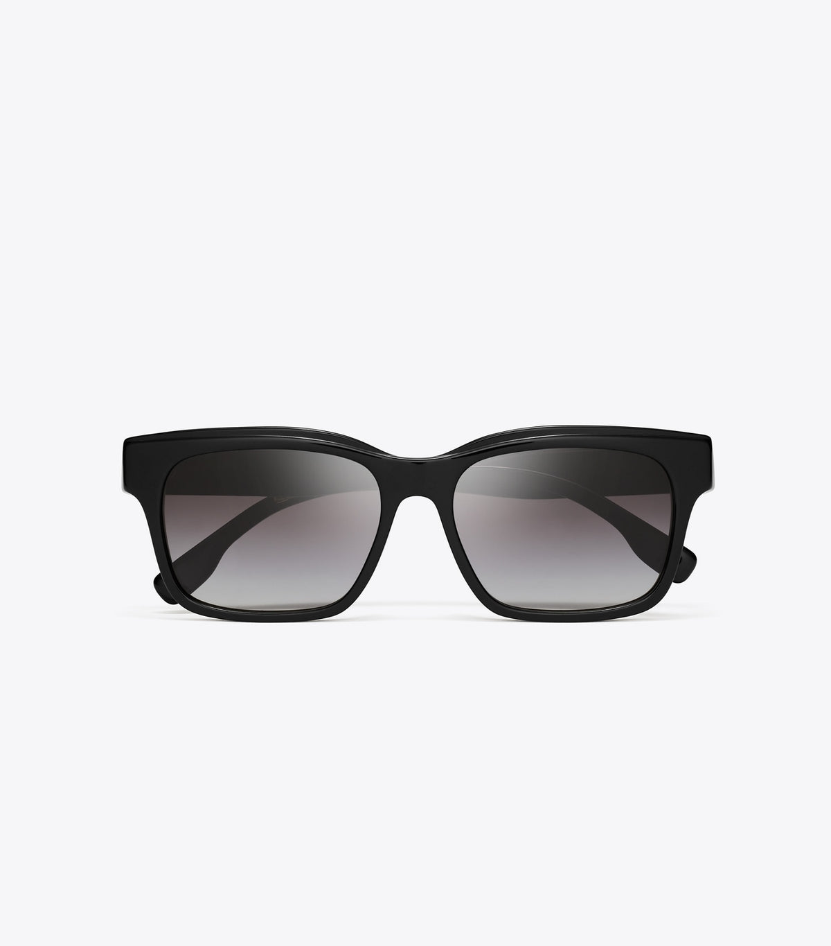 Miller Rectangle Sunglasses - Black/Grey Gradient | Tory Burch Trusted