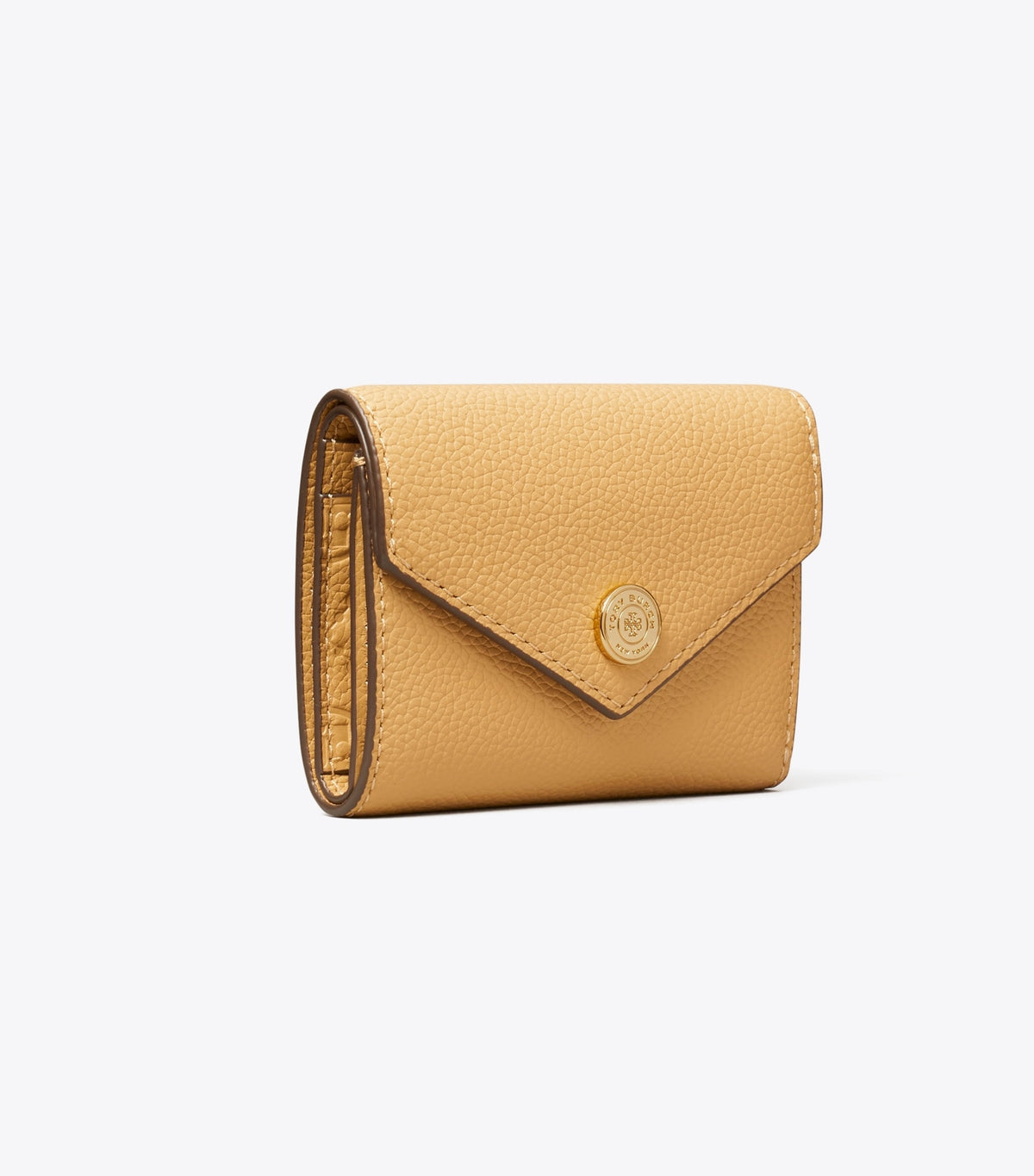 Small Pebble Envelope Wallet - Biscotti | Tory Burch New