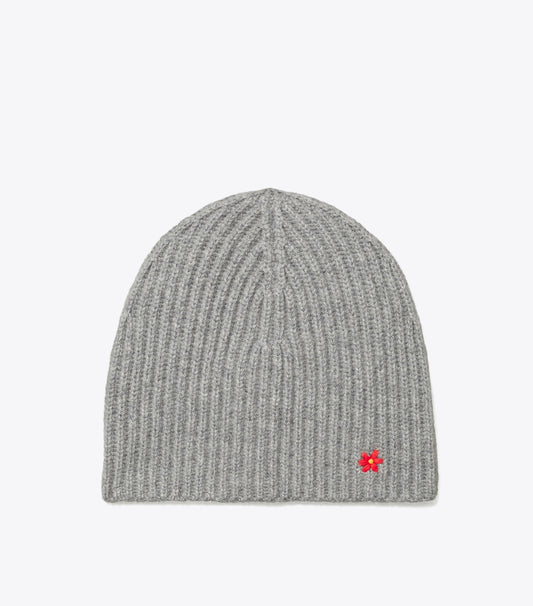 Cashmere Beanie - Gray | Tory Burch Trusted