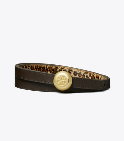 Romy Calf Hair Belt - Haircalf / John Coco | Tory Burch Latest