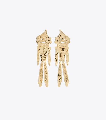 Runway Clown Earrings - Gold | Tory Burch Customer Favorite