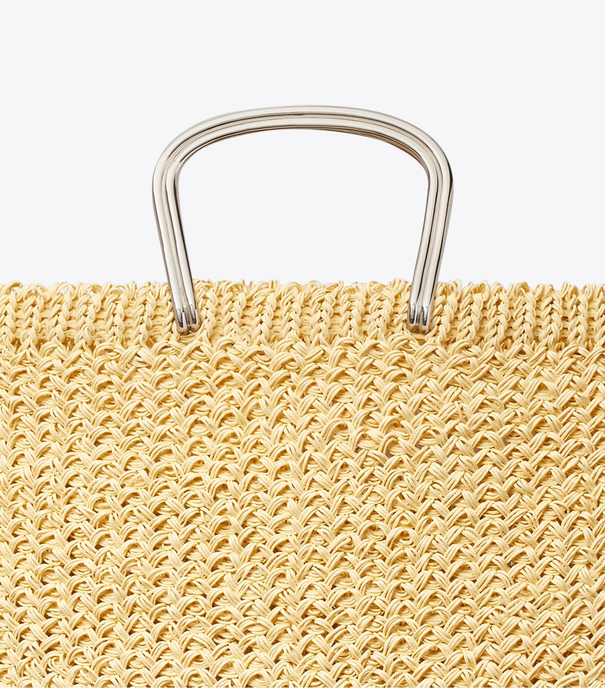 Large Crocheted Tote - Natural | Tory Burch New