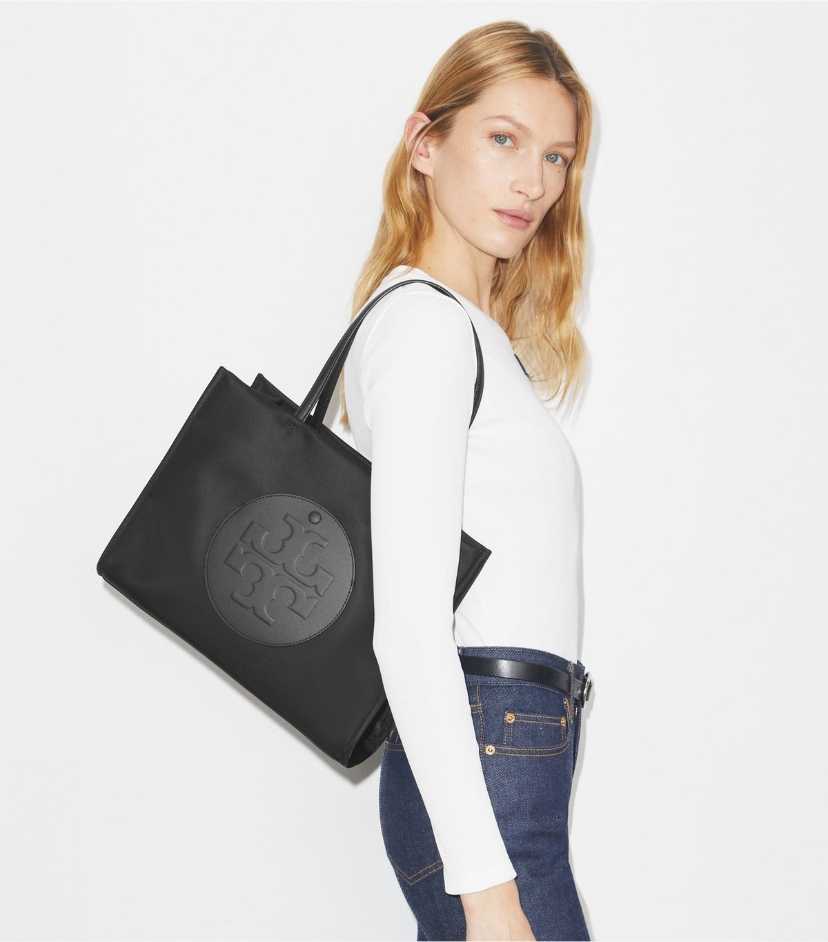 Small Ella Tote - Black | Tory Burch Smart Buy