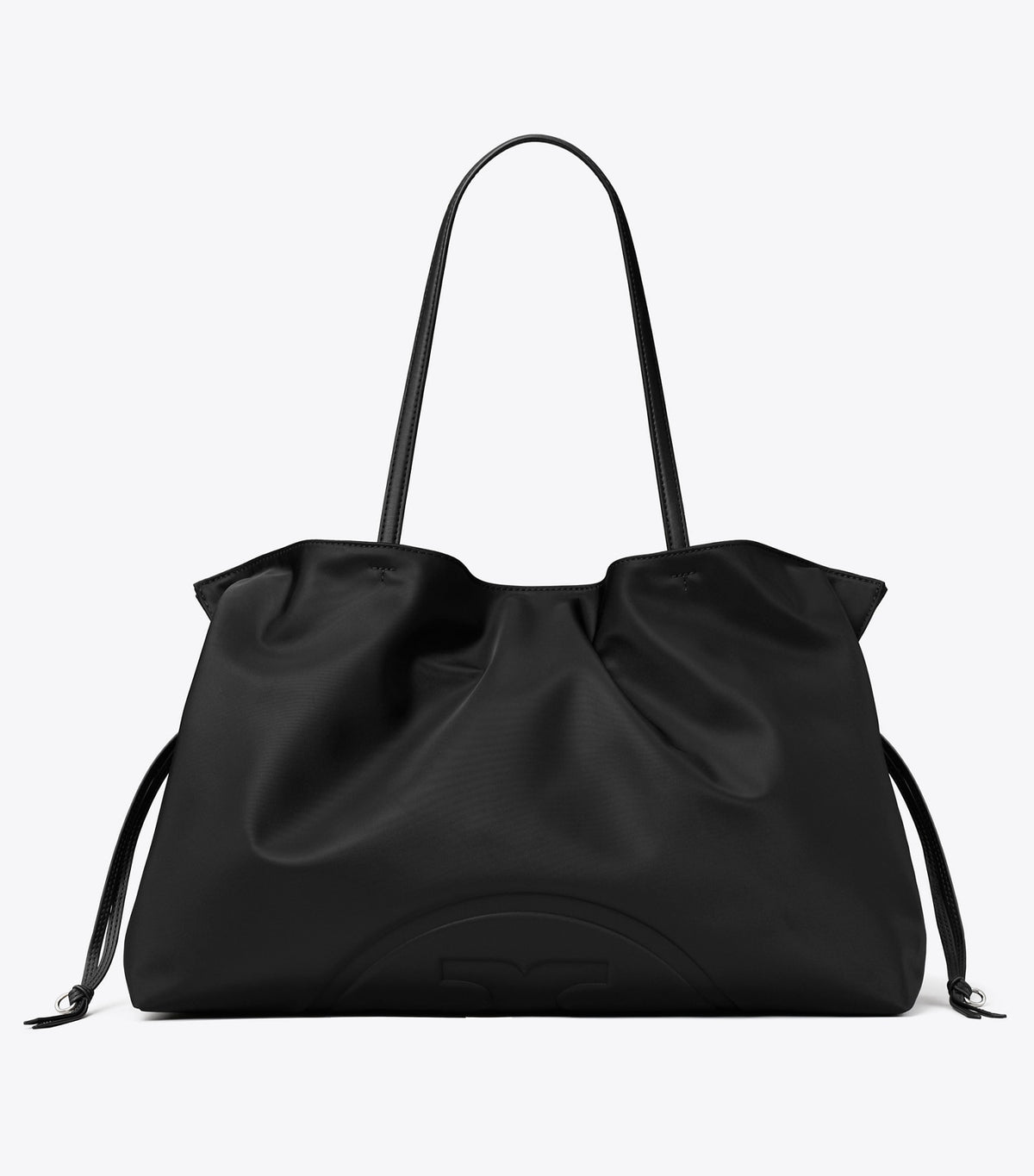 Ella Nylon Drawstring Tote - Black | Tory Burch Best Seller