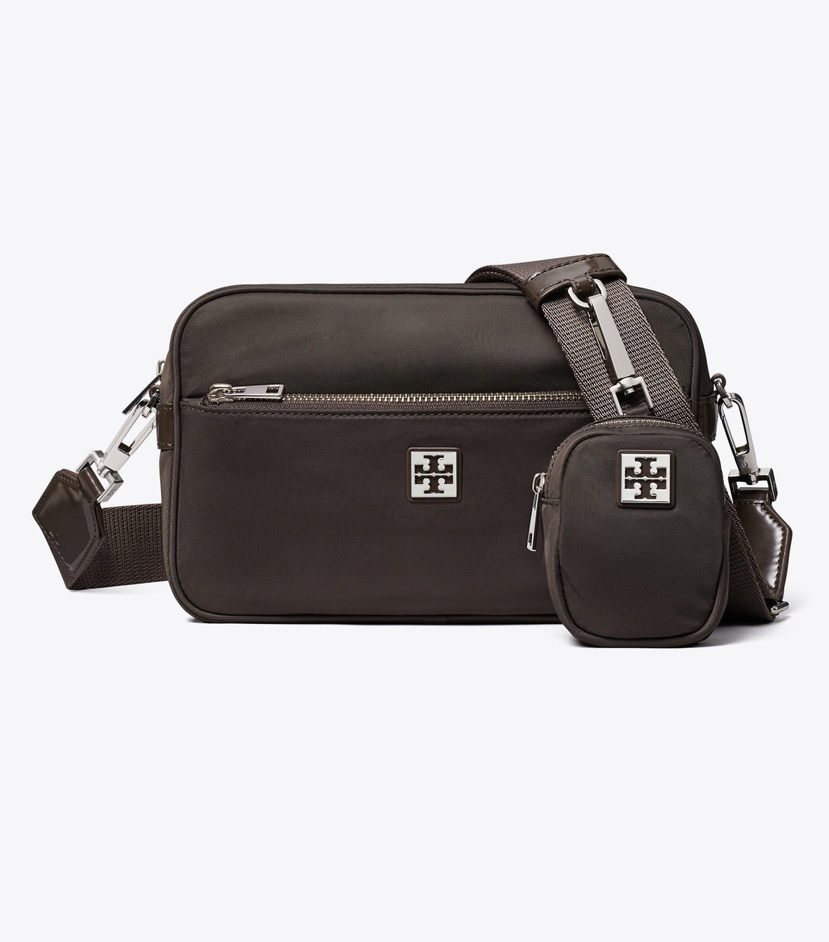 Virginia Crossbody Bag - Dark Brown | Tory Burch Featured
