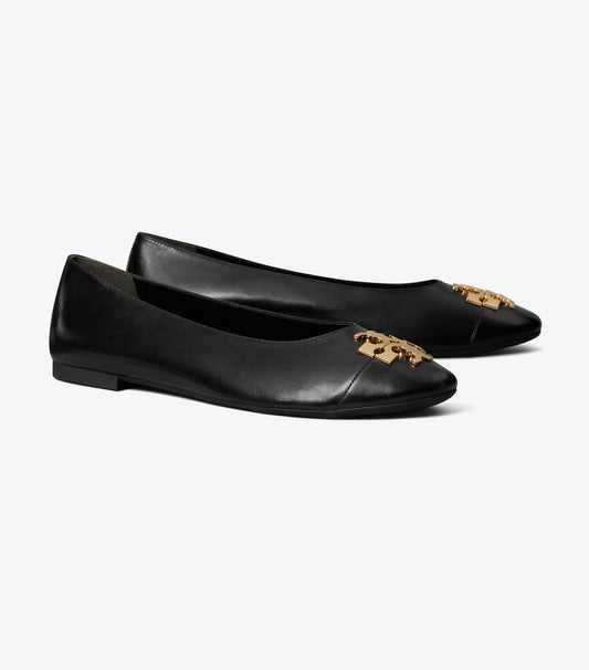 Charlie Ballet - Perfect Black / Gold | Tory Burch Deals