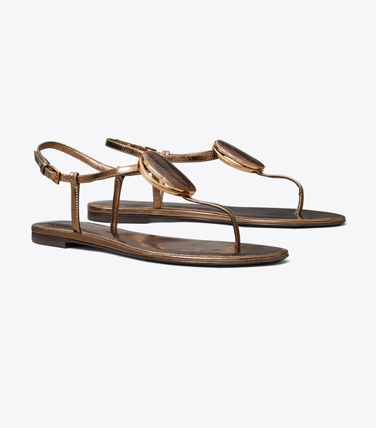 Patos T-Strap Sandal - Copper | Tory Burch Recommended