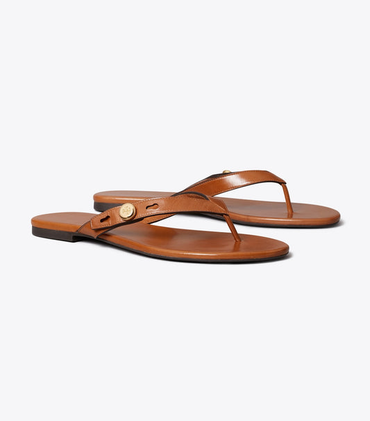Romy Flip-Flop - Classic Cuoio | Tory Burch Trending