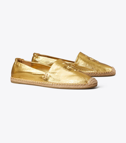 Double T Espadrille - Gold Leaf | Tory Burch Latest