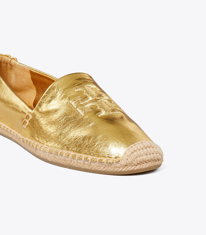 Double T Espadrille - Gold Leaf | Tory Burch Latest