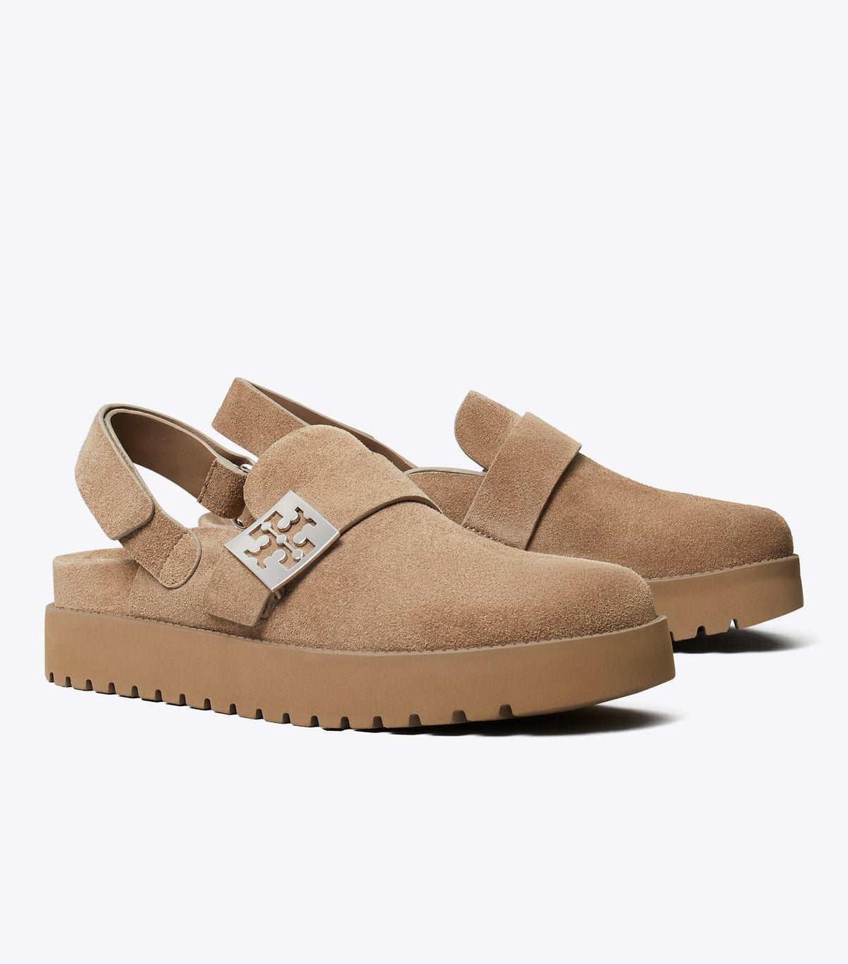 Mellow Sport Mule - River Rock / Silver | Tory Burch Best Price