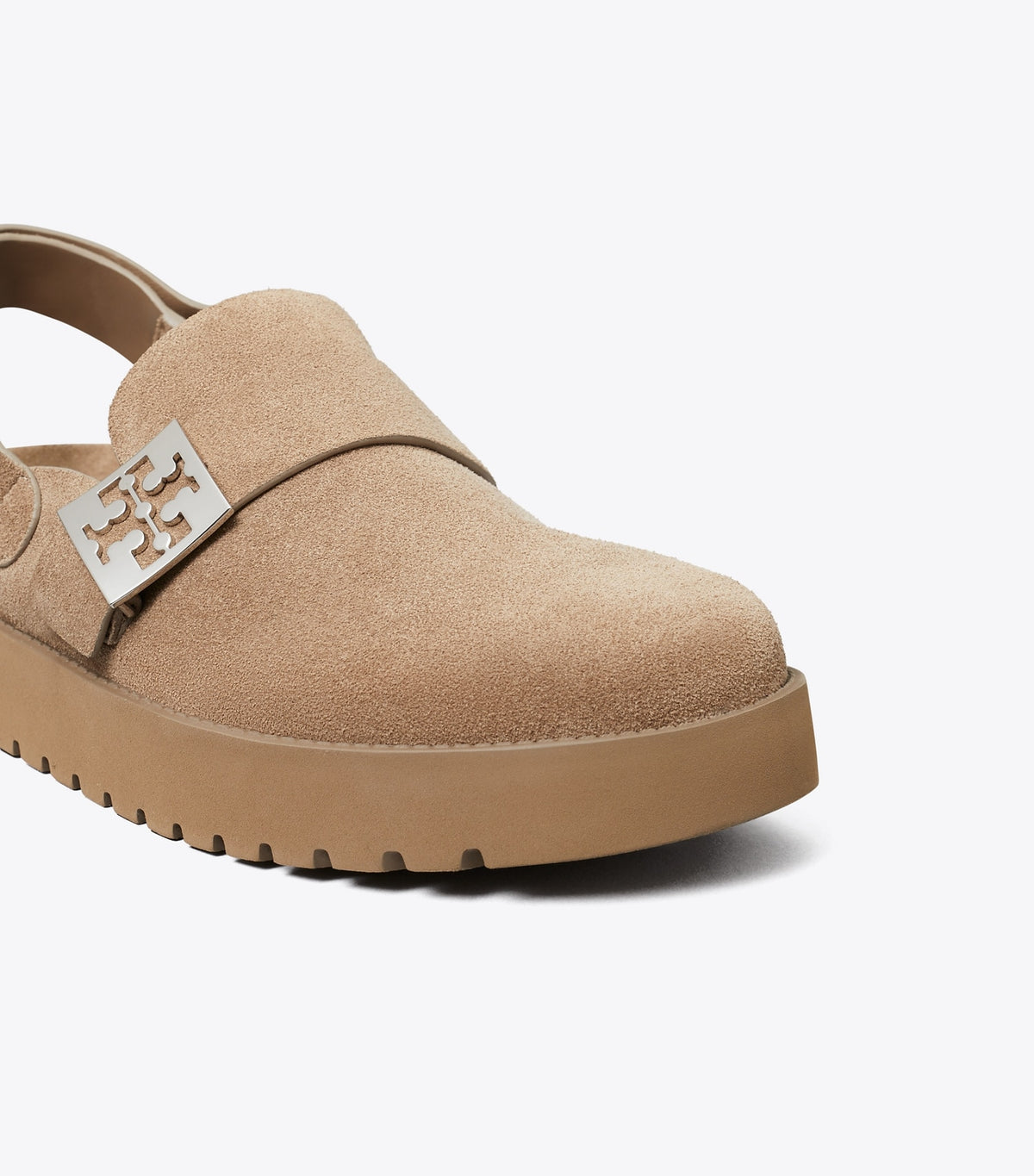 Mellow Sport Mule - River Rock / Silver | Tory Burch Best Price
