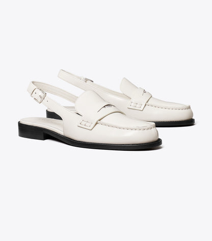 Classic Penny Slingback - Tresor White | Tory Burch Sale