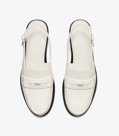 Classic Penny Slingback - Tresor White | Tory Burch Sale