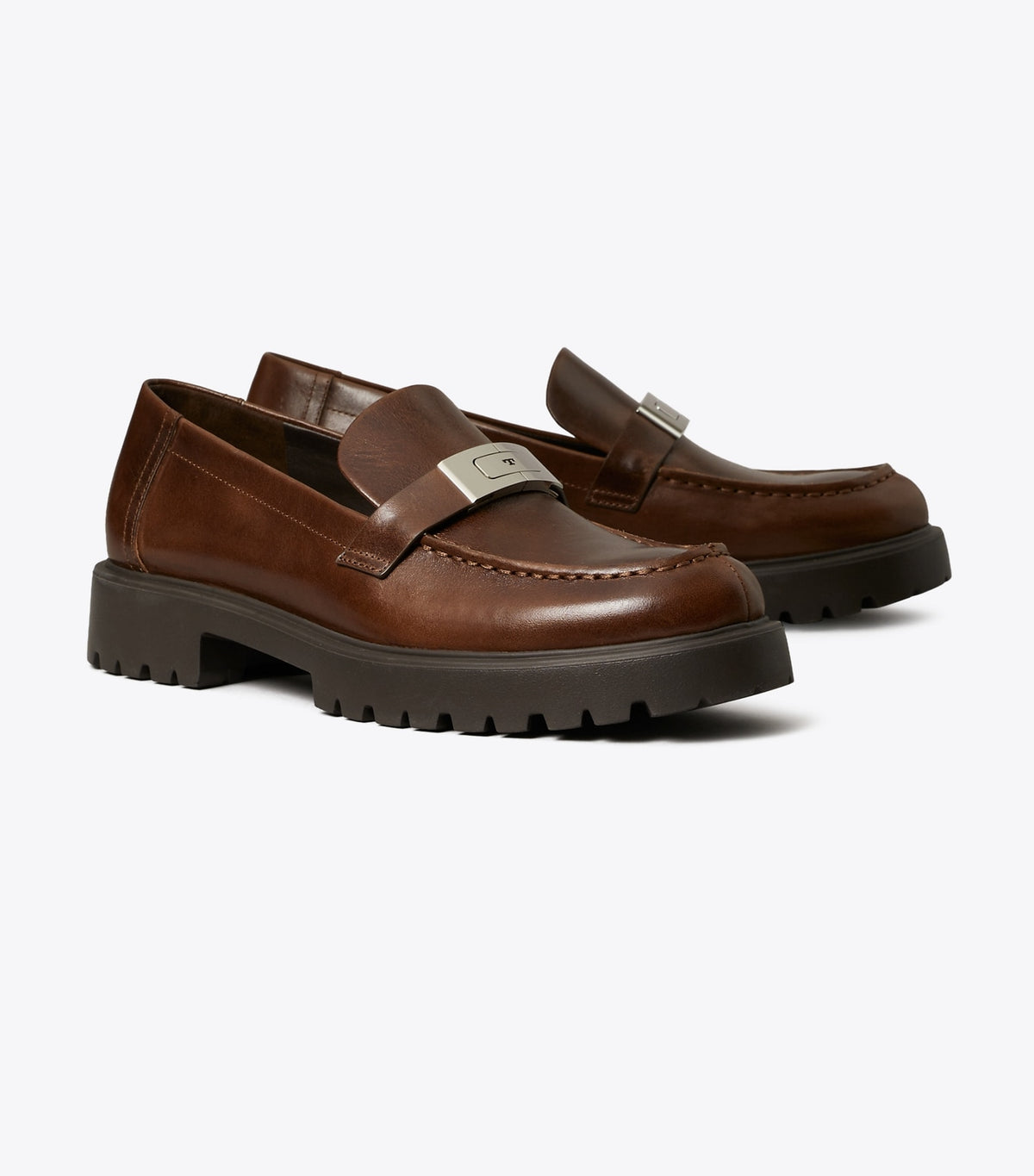 LeeLee Lug Loafer - Coffee | Tory Burch Discount