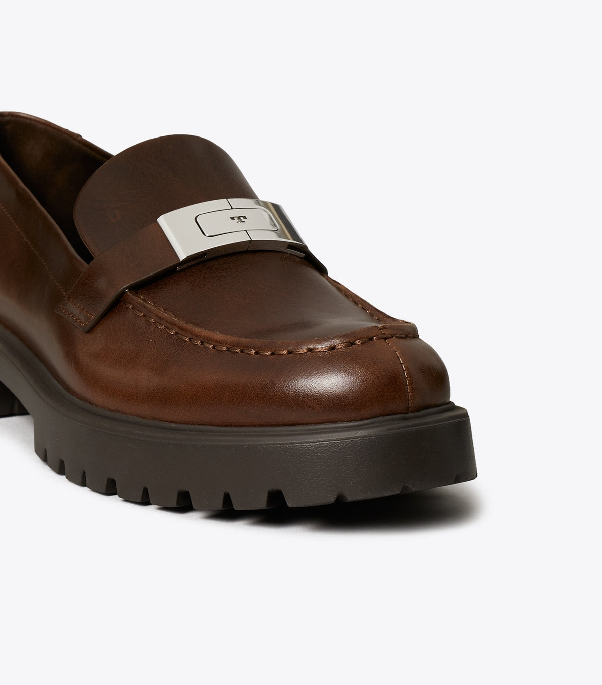 LeeLee Lug Loafer - Coffee | Tory Burch Discount
