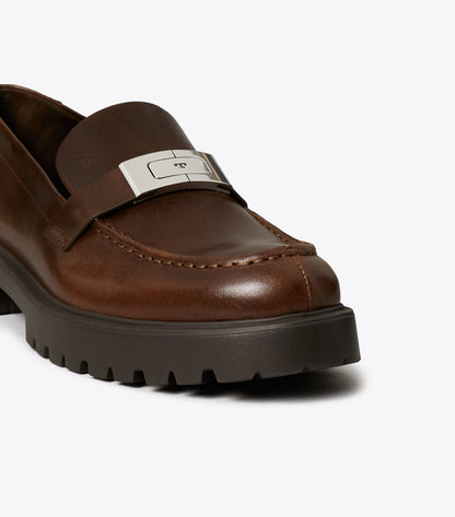 LeeLee Lug Loafer - Coffee | Tory Burch Discount