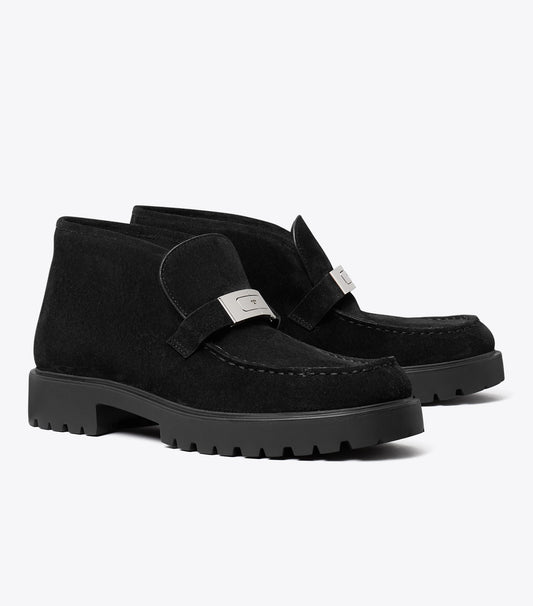 LeeLee Lug Boot - Perfect Black | Tory Burch Discount